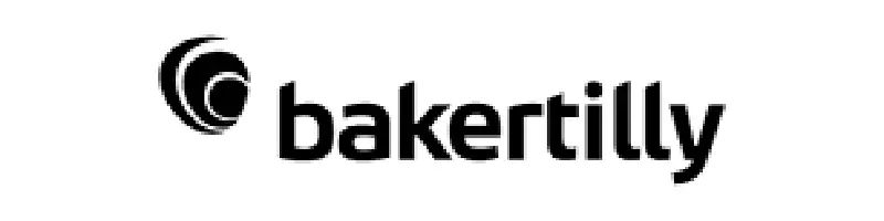 Baker Tilly logo with circular mark